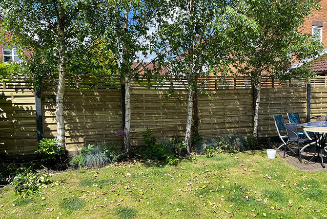 Replacement fence panels