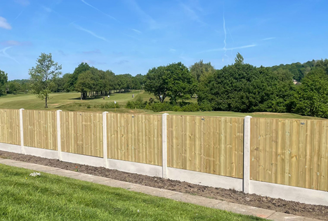 Tongue & Groove Pressure Treated Fence Panels