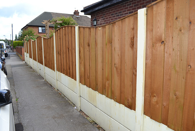  Dish top turrent fence panels