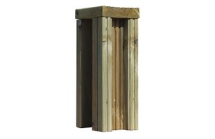 Thumbnail image for 3 Way Continental Ribbed Fence Post Extension (Pressure Treated)