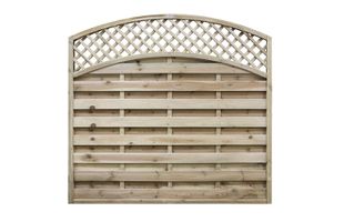 Thumbnail image for Arched Lattice Top Fence Panel