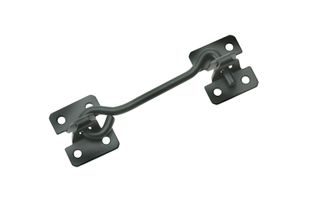 Thumbnail image for Black Wire Cabin Hook (with fixings)