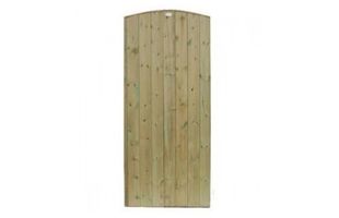 Thumbnail image for Custom Made Bow Top Tongue & Groove Gate