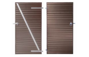 Thumbnail image for Brown UPVC Plastic Gate