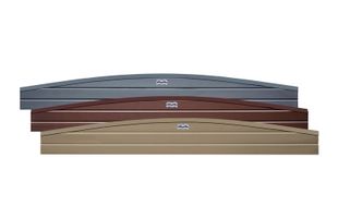 Thumbnail image for Composite Bowed UPVC Fence Capping Piece