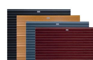 Thumbnail image for Flat Top Woodgrain Wrapped UPVC Fence Panels