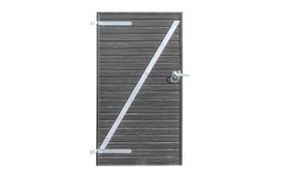 Thumbnail image for Anthracite Grey Woodgrain Wrapped UPVC Plastic Gate