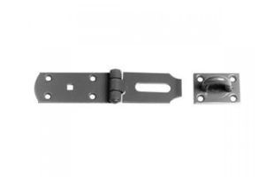 Thumbnail image for Galvanised Safety Hasp & Staple (with fixings)
