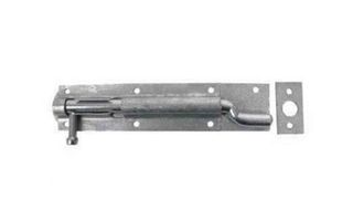 Thumbnail image for Galvanised Necked Enclosed Tower Bolt (with fixings)