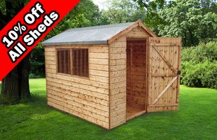 Thumbnail image for Norfolk 8x6ft Shed