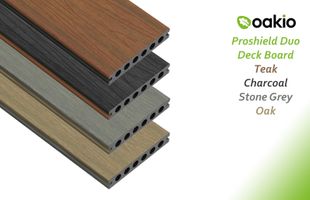 Thumbnail image for Oakio Proshield Composite Duo Decking Board