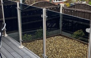 Thumbnail image for 10mm Smoked Grey Tinted Toughened Glass