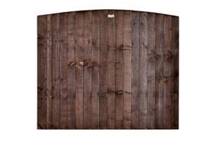 Thumbnail image for Vertical Lap Bow Top Fence Panel