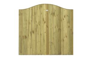 Thumbnail image for Vertical Lap Omega Top Fence Panel (Pressure Treated)