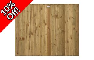 Thumbnail image for Vertical Lap Fence Panel (Pressure Treated)