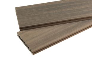 Thumbnail image for Walnut Brown Premium Composite Decking Board