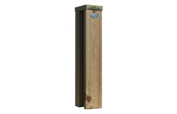 3 Way Continental Planed Fence Post Extension (Pressure Treated)