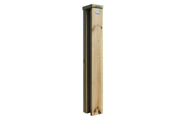 3 Way Continental Planed Fence Post Extension (Pressure Treated)