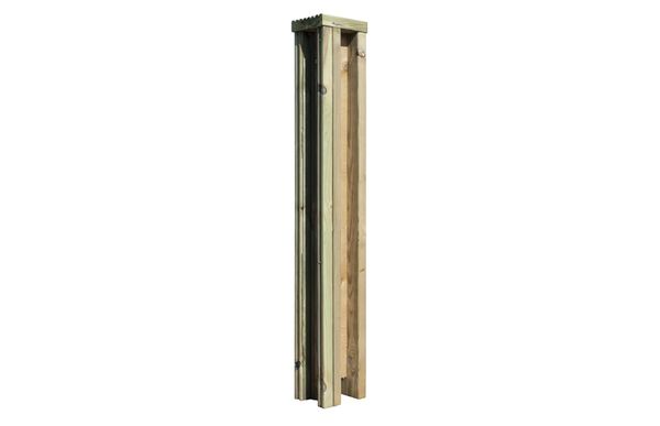 3 Way Continental Ribbed Fence Post Extension (Pressure Treated)