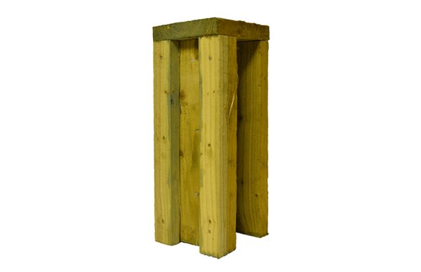 3 Way Fence Post Extension (Pressure Treated)