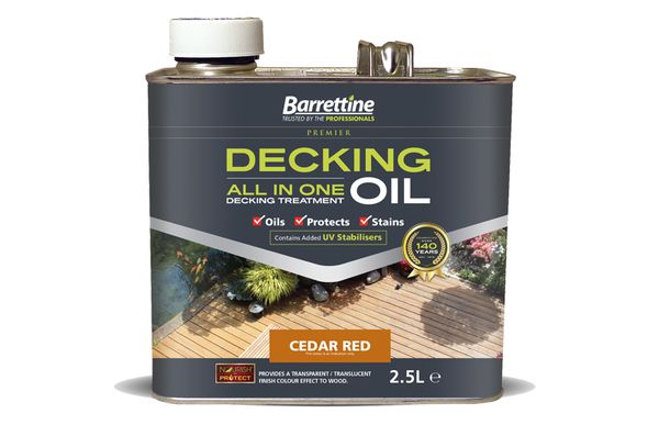 2.5ltr Barrettine Decking Treatment