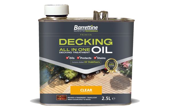 2.5ltr Barrettine Decking Treatment