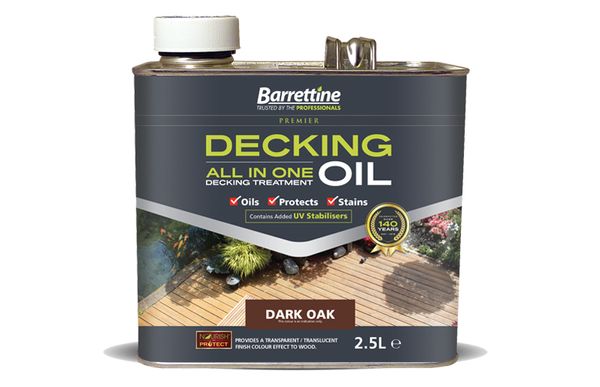 2.5ltr Barrettine Decking Treatment