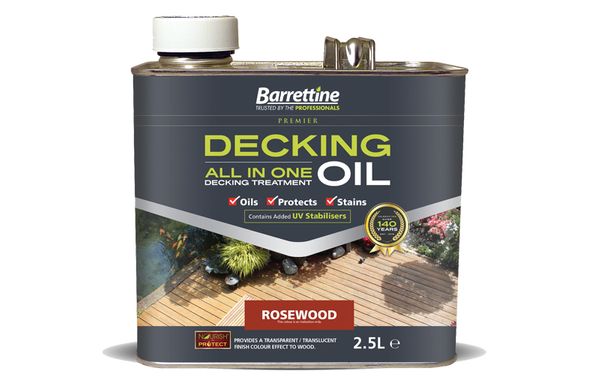 2.5ltr Barrettine Decking Treatment