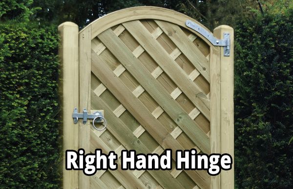 Continental Galvanised Hinges (with fixings)