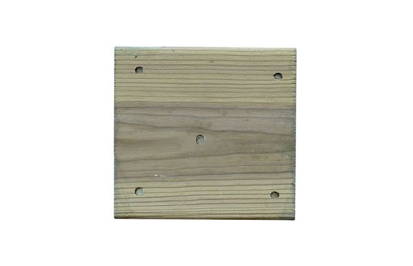 Corner Continental Planed Fence Post Extension (Pressure Treated)