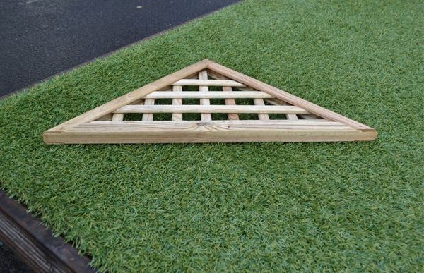 Heavy Duty Corner Lattice Trellis Panel