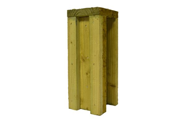 Corner Fence Post Extension (Pressure Treated)