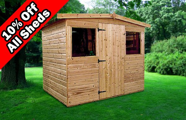 Dart 10x8ft Shed