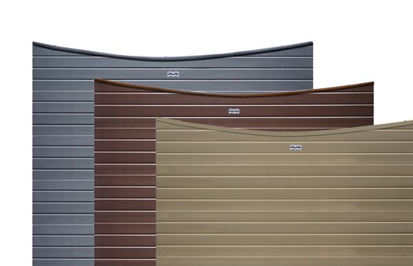 Dish Top Composite UPVC Fence Panels