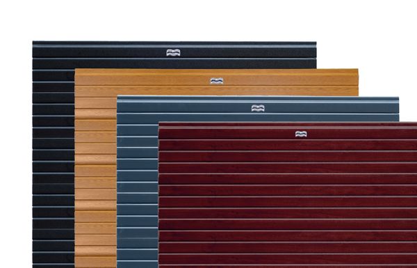 Flat Top Woodgrain Wrapped UPVC Fence Panels
