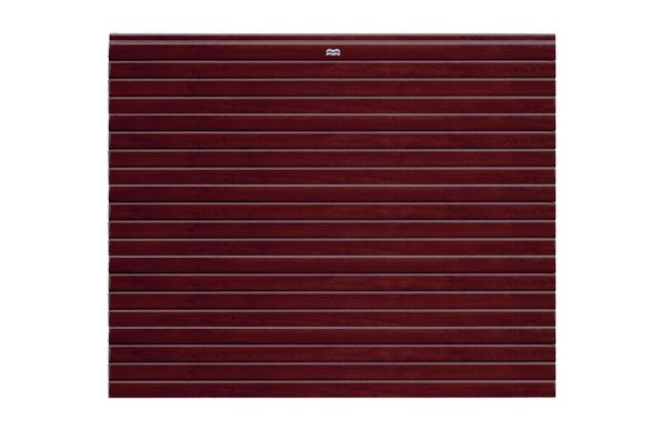 NATIONWIDE DELIVERY SAMPLE Rosewood Foil Wrapped uPVC Fence Panel 