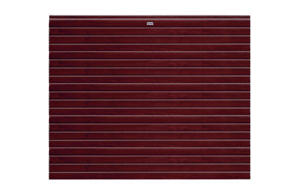 Flat Top Woodgrain Wrapped UPVC Fence Panels