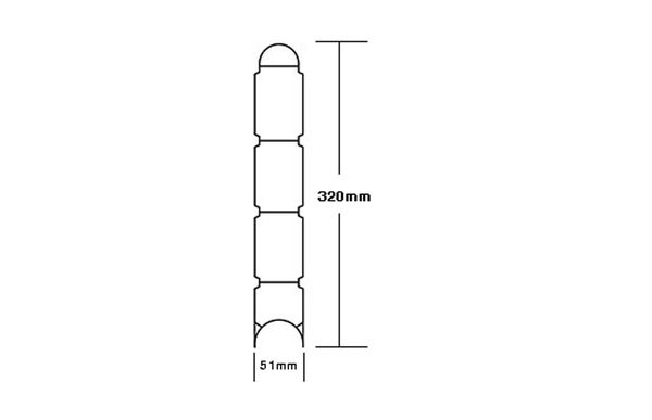 Best Value Bow Top Composite UPVC Fence Panels