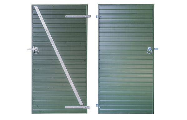 Green UPVC Plastic Gate