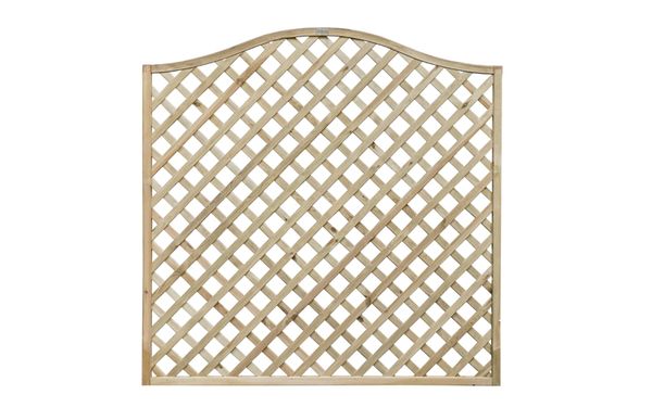 Heavy Duty Omega Top Lattice Trellis Panel