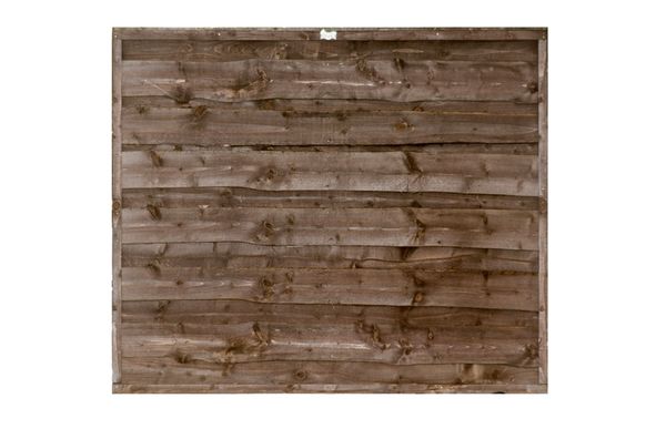 Heavy Duty Waney Lap Fence Panel