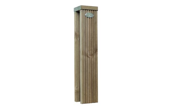 Intermediate Continental Ribbed Fence Post Extension (Pressure Treated)