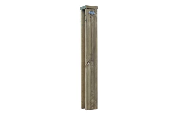 Intermediate Continental Ribbed Fence Post Extension (Pressure Treated)