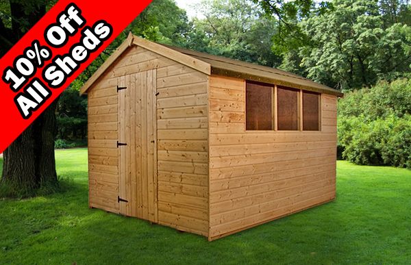 Norfolk 10x6ft Shed