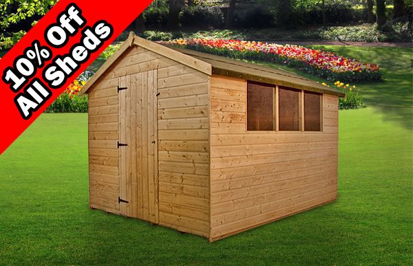 Norfolk 10x8ft Shed
