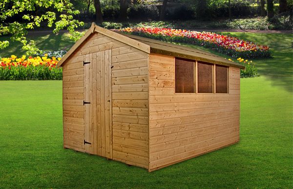 Norfolk 10x8ft Shed