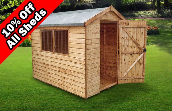 Norfolk 7x5ft Shed