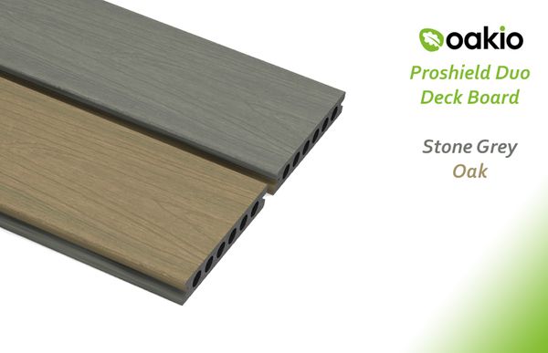 Oakio Proshield Composite Duo Decking Board