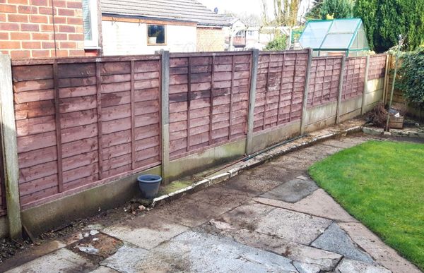 Overlap Waney Fence Panel
