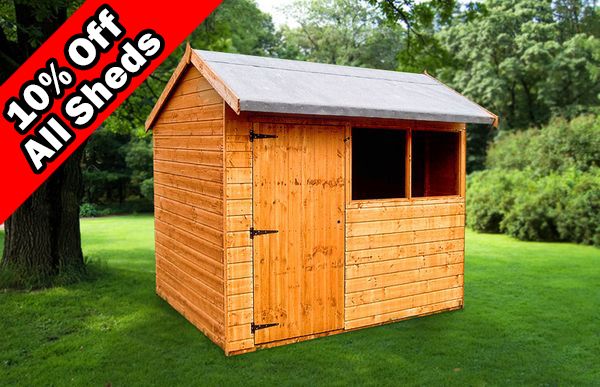 Pytchley 6x4ft Shed